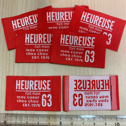 H-4 ☆オリジナルハンドメイド☆布タグ☆タグ☆刺繍タグ☆20枚 その他