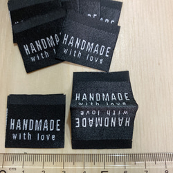 H-4 ☆オリジナルハンドメイド☆布タグ☆タグ☆刺繍タグ☆20枚 その他
