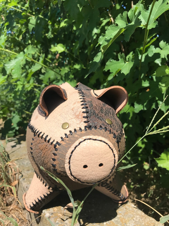 可愛いぶたさんパネル生地ハンドメイド