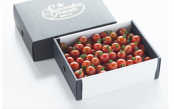 ④贈答用【希少な高濃度フルーツトマト】ソムリエミニトマト　プラチナ３kg 1枚目の画像