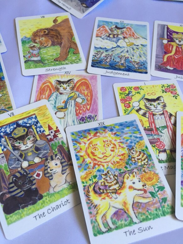 トラねこタロットカード(Tarot of Tabby Cats) 4枚目の画像