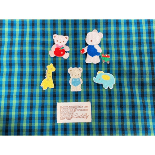 ハンドメイド・くまさんのお顔がフードに♪フワフワ暖かエルゴカバー 