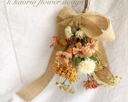 アーティフィシャルフラワー　3way フラワーアレンジ　スワッグ　4品 アーティフィシャルフラワー 3way フラワーアレンジ スワッグ 4品