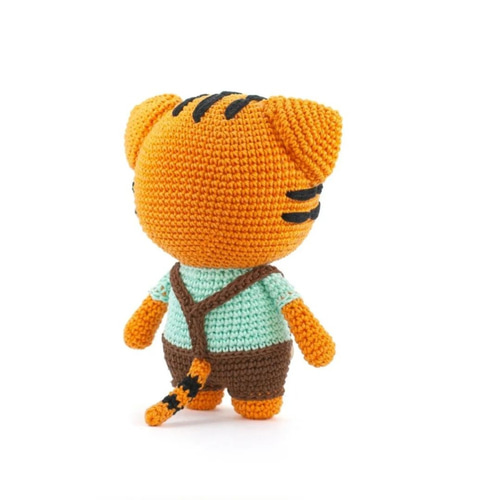 ハンドメイド あみぐるみ とらジミー レシピ 作り方 編み図・パターン