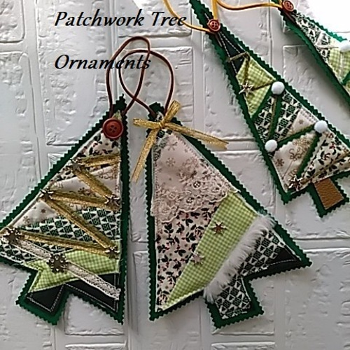 ハンドメイド＊大きなクリスマスツリーのタペストリー
