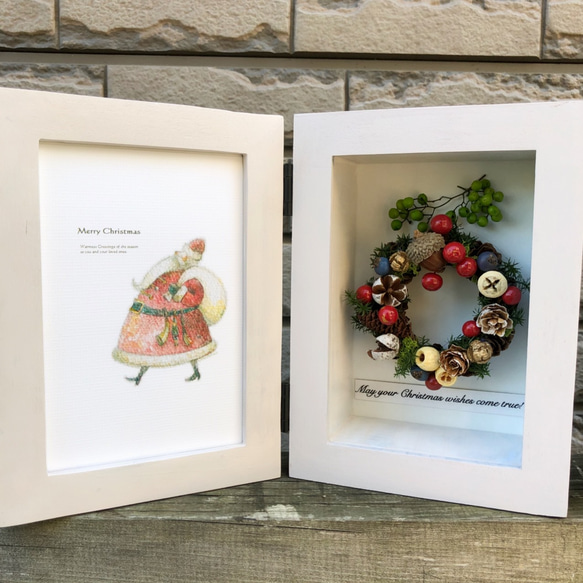 クリスマス リース フォトフレーム 写真立て リース aiellemar 通販