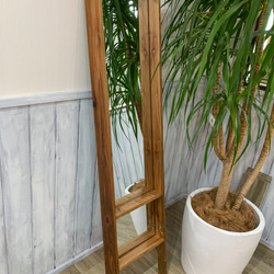 Old Wood Mirror / 鏡 姿見 ミラー ビンテージ アンティーク