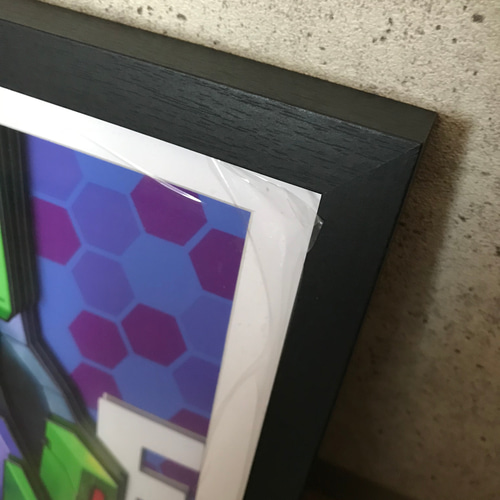 エヴァンゲリオン 初号機 壁飾り絵 3Dイラスト 新品 壁掛け