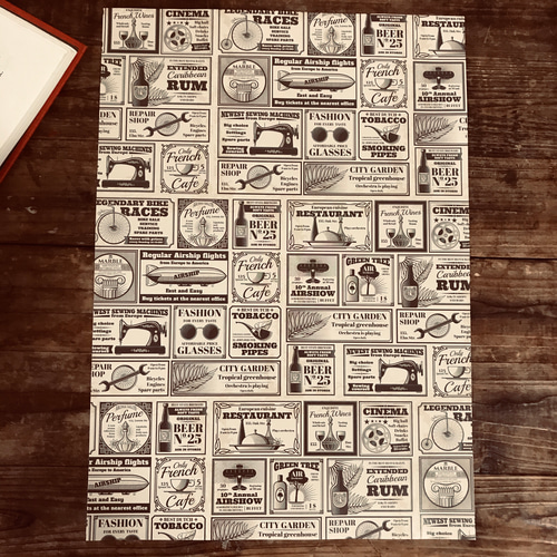 Design Paper デザインペーパー No,25(15枚入) 包装紙・ラッピング