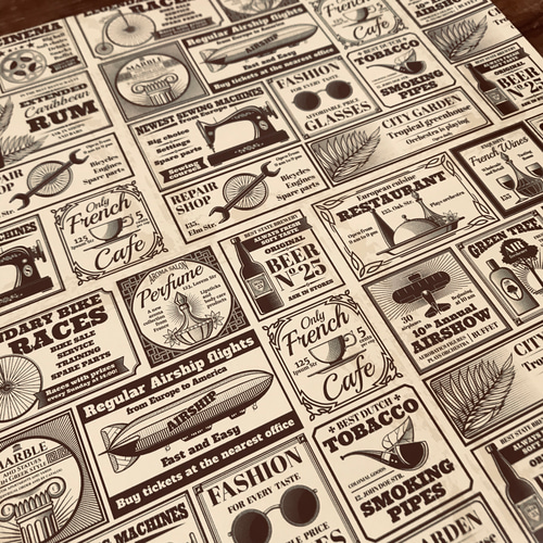 ㉕デザインペーパー Design Paper デザインペーパー No,25(15枚入) 包装紙・ラッピング