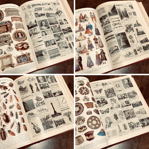 洋書切り離し「I・SEE・ALL」30枚 コラージュ素材に その他素材