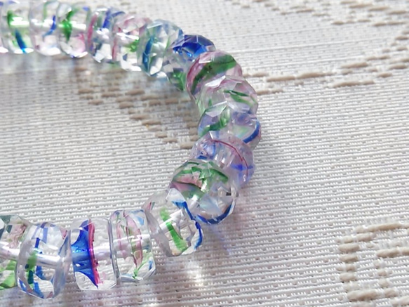 金魚鉢　チェコビーズ　8mm 8個 2枚目の画像