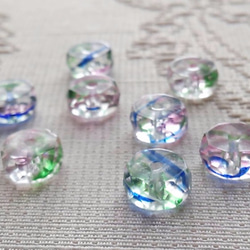 金魚鉢　チェコビーズ　8mm 8個 3枚目の画像