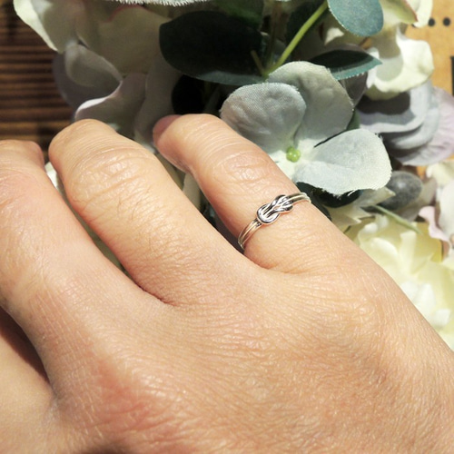 華奢なインフィニティシルバーリング 指輪・リング ray silver works