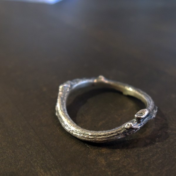 シルバー枝リング