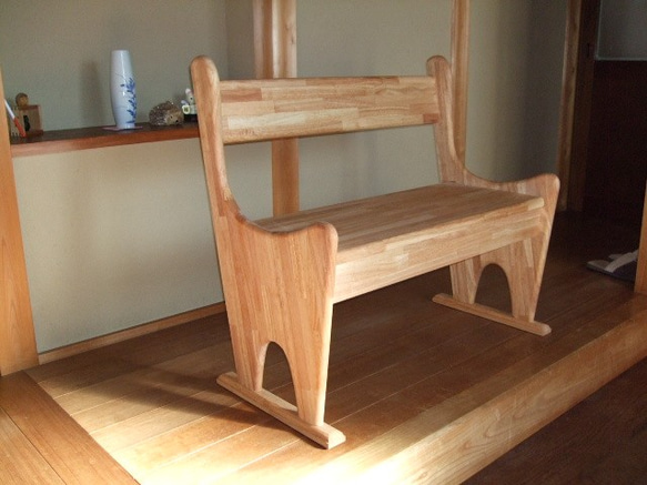 アンティーク風ベンチ、インテリア椅子、引き出し付き ソファ・ベンチ