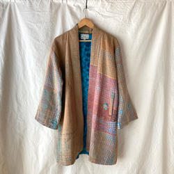 ヴィンテージキルト／ノクシカタ刺繍／カンタ/刺し子/手仕事