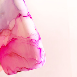 アルコールインクアート/ピンクフラワー/iPhoneケース/スマホケース 5枚目の画像