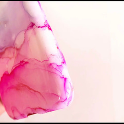 アルコールインクアート/スイカ/iPhoneケース/スマホケース 5枚目の画像