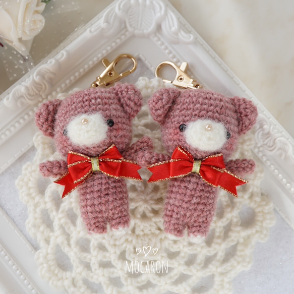色が選べる♪ コロン と 可愛い ふわふわ 毛糸の あみぐるみ