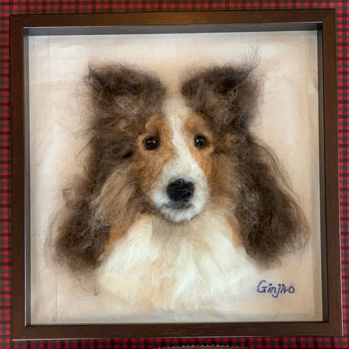 受注製作] 犬の肖像画