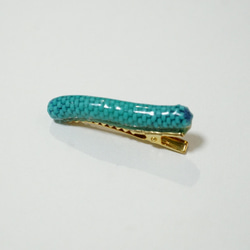 珠條髮夾 / 綠松石 (PBH-002) 第2張的照片