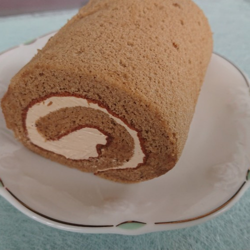 昔懐かし】コーヒーバタークリームのロールケーキ【2本セット