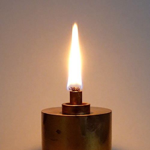 真鍮製 オイルランブ キャンドル ブラスランブ 2本セット オイル