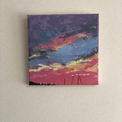 夕方の空の絵 絵画 artspace_hs 通販 11632004｜Creema(クリーマ
