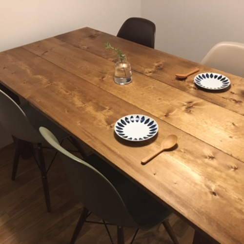 無垢材テーブル