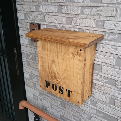 ☆天然無垢材郵便Post☆ ☆天然無垢材郵便Post☆ その他家具 G-S-S 通販 3849424｜Creema(クリーマ)