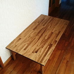 ☆大人気☆【幅120x70】杉無垢材テーブル ※天板のサイズと色をお