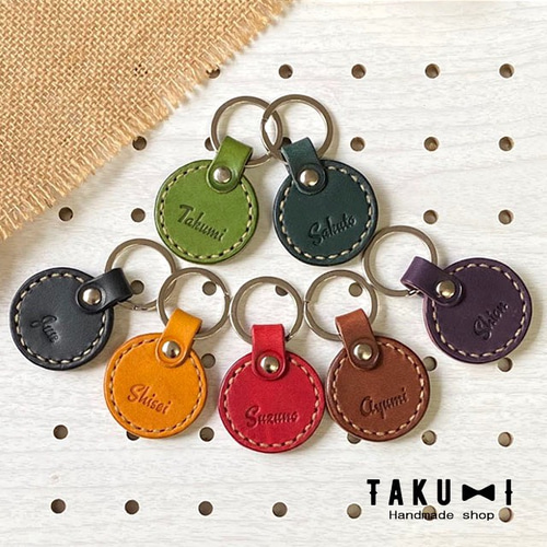 ネームタグキーホルダー　レザー　アルファベットキーホルダー　オーダーページ ネーム レザーキーホルダー 韓国 イニシャル オリジナル ネームタグ