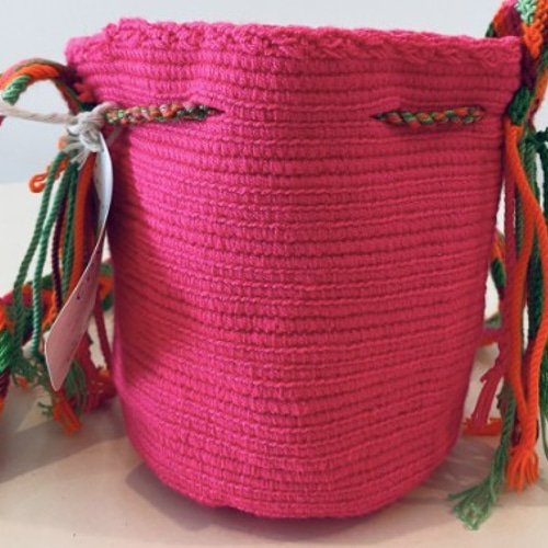 コロンビア産 ワユーバッグ ショルダー 刺繍 wayuu 民族