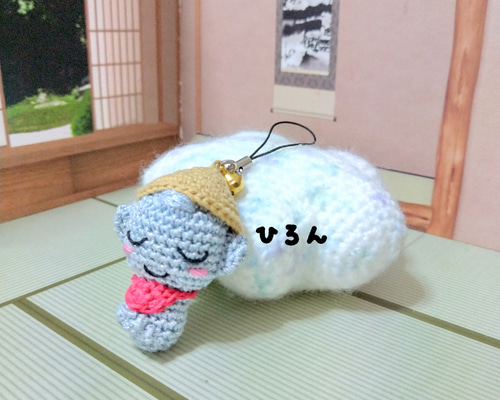 小*1様 サンドウィッチくんのキーホルダー〇 編みぐるみ 小*1様 サンドウィッチくんのキーホルダー〇 編みぐるみ