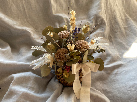 ドライフラワーアレンジメントSS シャビーピンク ドライフラワー howdy