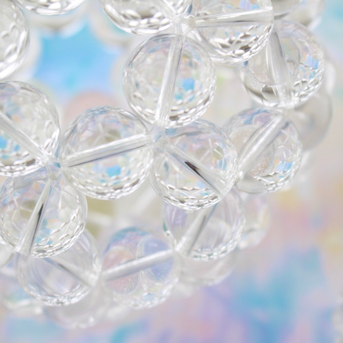 神聖幾何学フラーレン 6mm水晶AAA使用 その他アクセサリー
