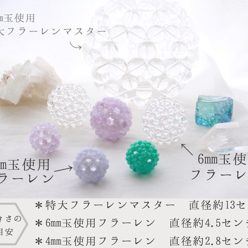 神聖幾何学　フラーレン　水晶A A A(6mm) 神聖幾何学フラーレン 5A天然水晶6mm | Brilliant