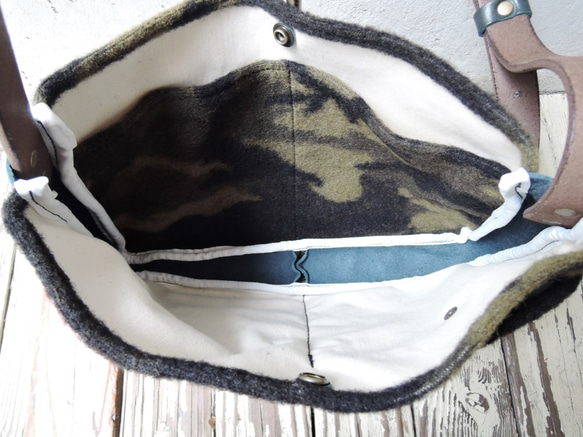 “免費送貨”科比ORZO背面起絨針織雙肩包Sakosshu偽裝卡其OR526 第4張的照片