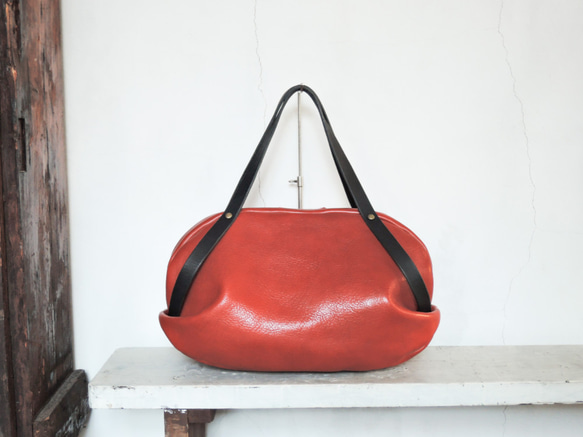 美品オーダーバッグ本革サイズ25 ミニバッグ レディース オーストリッチ 本革 ポシェット 2way 鞄