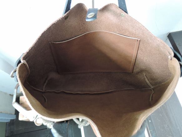 【ORZO】神戸 レザーバッグ トートショルダー2wayBAG(M)A4対応 レッド×ベージュ OR314M なめ