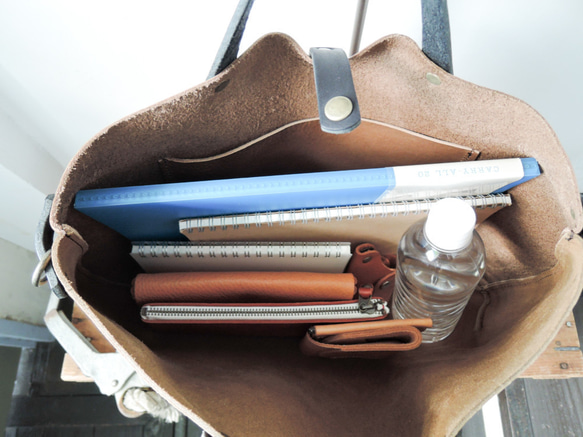 【ORZO】神戸 レザーバッグ トートショルダー2wayBAG(M)A4対応 レッド×ベージュ OR314M なめ