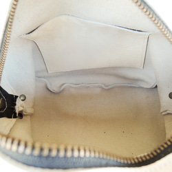 「福袋」神戶 ORZO 迷彩壓花皮革單肩包帶 2way 腰帶 (S) 迷彩白 x 紅 531pS 第7張的照片