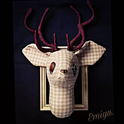 ○受注製作○EMIYUのハンティングトロフィー（鹿）※サンプル その他