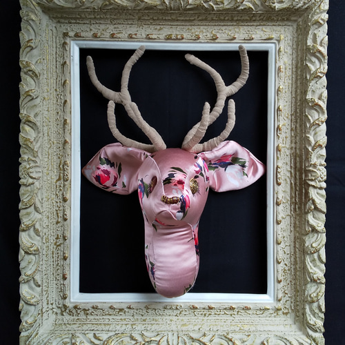 大きなハンティングトロフィーヴィンテージ素晴らしいお顔立ち