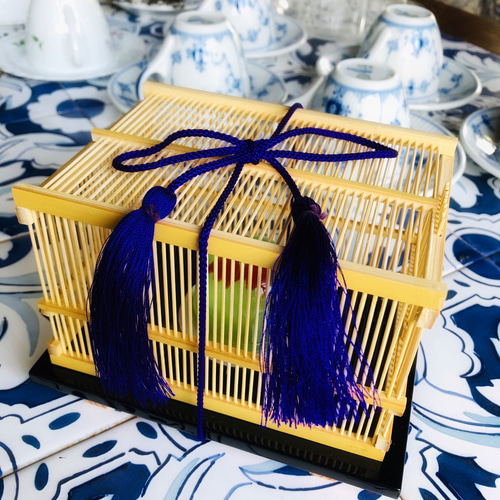 和食器 虫かご風 木曽杉漆塗台付き その他キッチン小物 BarbieNYC 通販