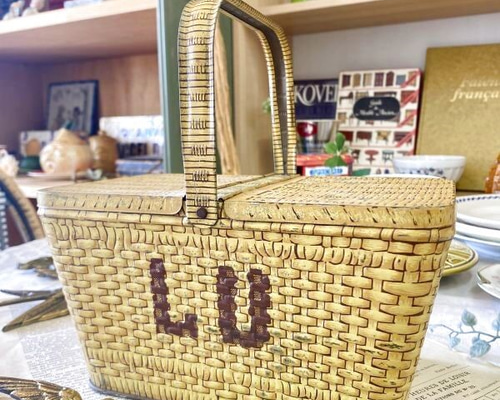 アンティーク フランス 憧れのLU ビスケット缶 その他素材 RUI