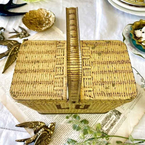 アンティーク フランス 憧れのLU ビスケット缶 その他素材 RUI