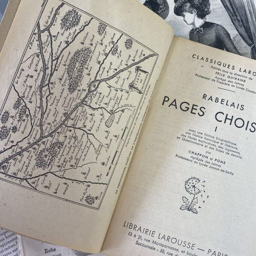 ヒストリエ・デ・ラハビテーション　フランス　アンティーク　皮装丁　洋書　古書 ヒストリエ・デ・ラハビテーション フランス アンティーク 皮装丁 洋書