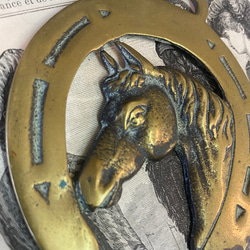 イギリスのアンティーク ホースブラス73 馬飾り 3枚目の画像